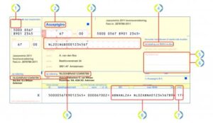 Certificaat printen IBAN-Acceptgiro