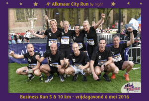 Businessteam Nic. Oud 10 KM City Run Alkmaar 2016