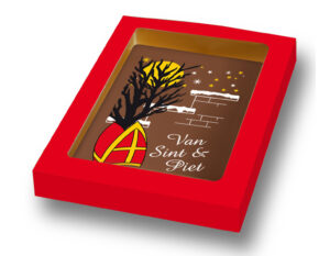 chocoladekaart Sinetrklaas
