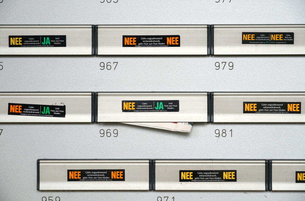NWS_Nee sticker brievenbus