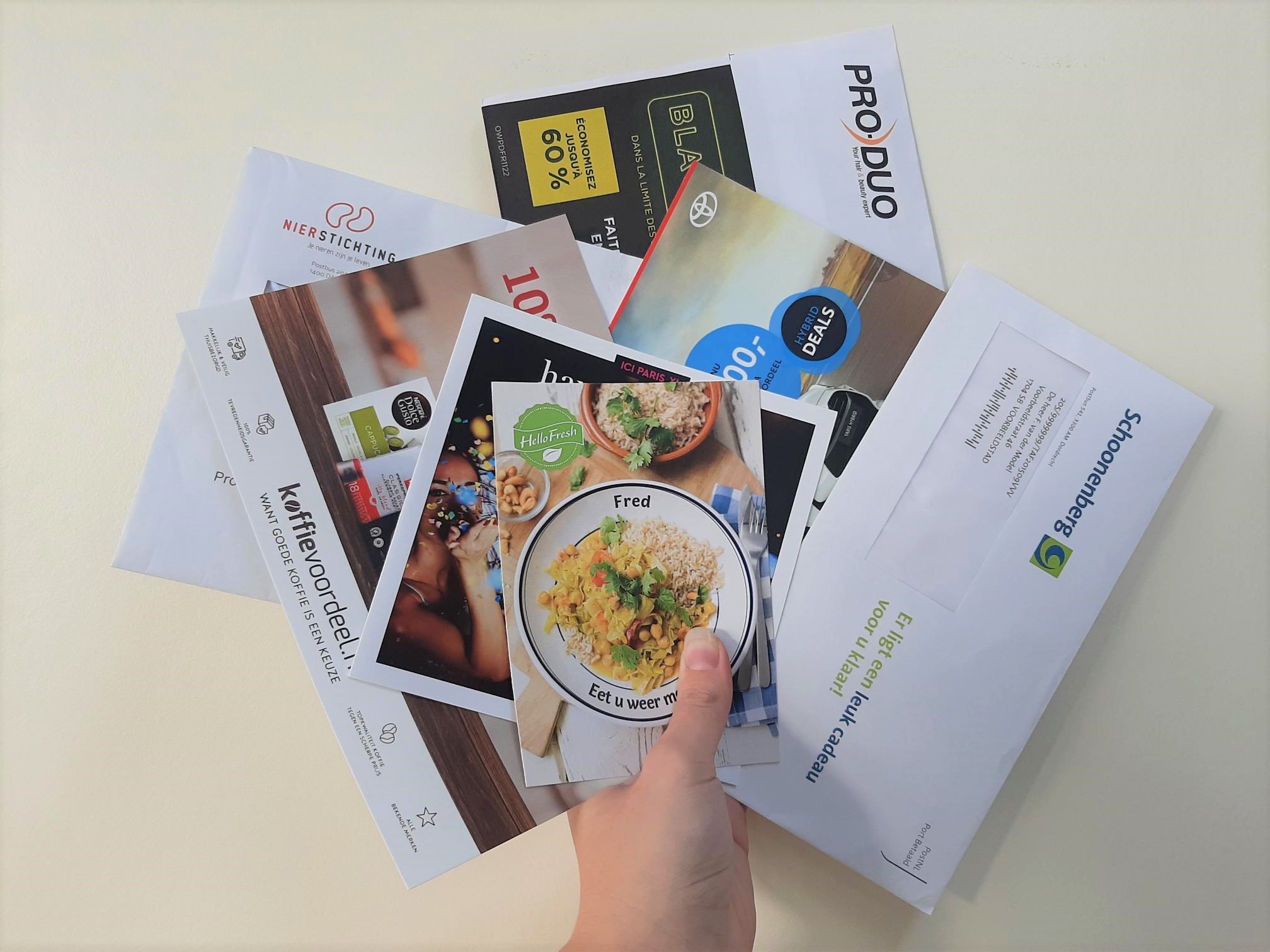 Direct mail voorbeelden